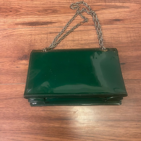 Vintage Elegant Green Chain Strap Women's Bag - Picture 7 of 9